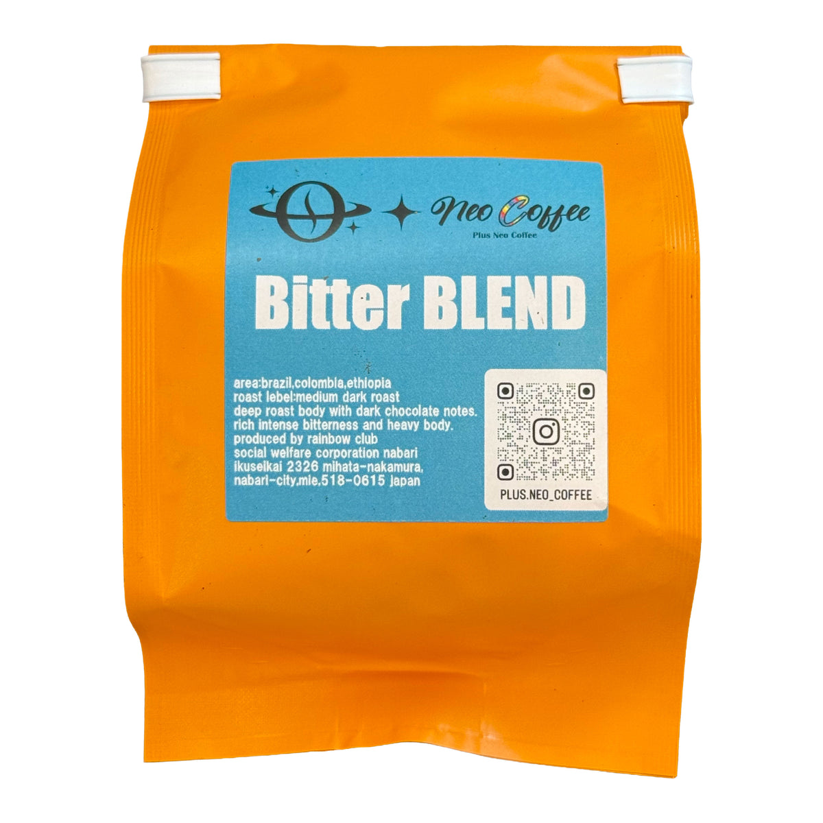 bitterブレンド 粉100g  中深煎り。しっかりとしたコクと苦味